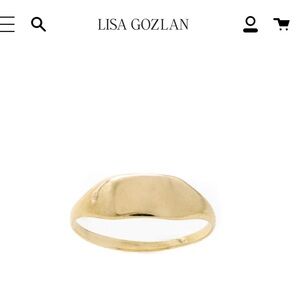 LISA GOZLAN PINKY RING
